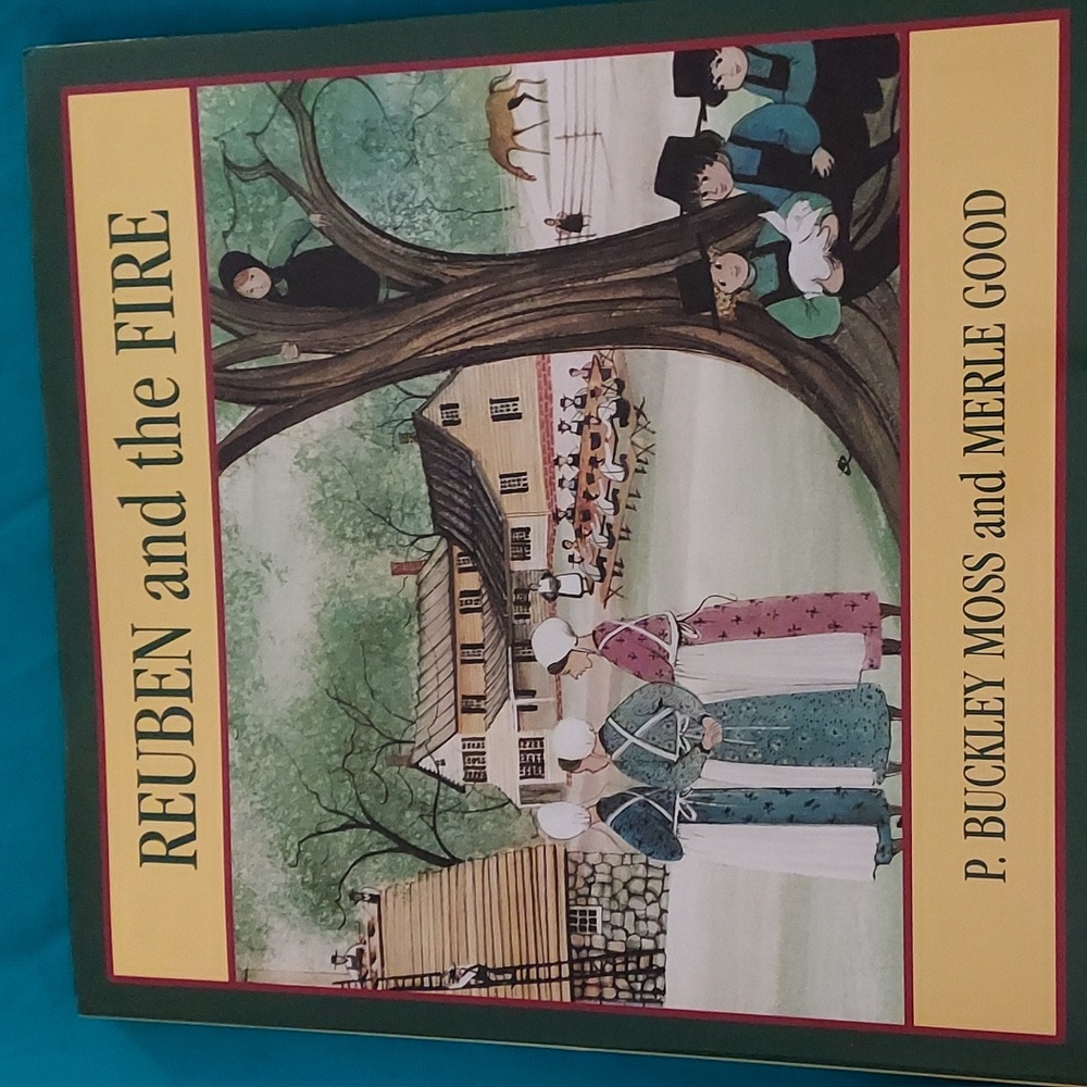 Book- Reuben and the Fire(P. Buckley Moss Drawings)